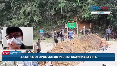 Aksi Penutupan Jalur Perbatasan Malaysia, Gubernur Kaltara Bersurat ke KJRI di Sarawak