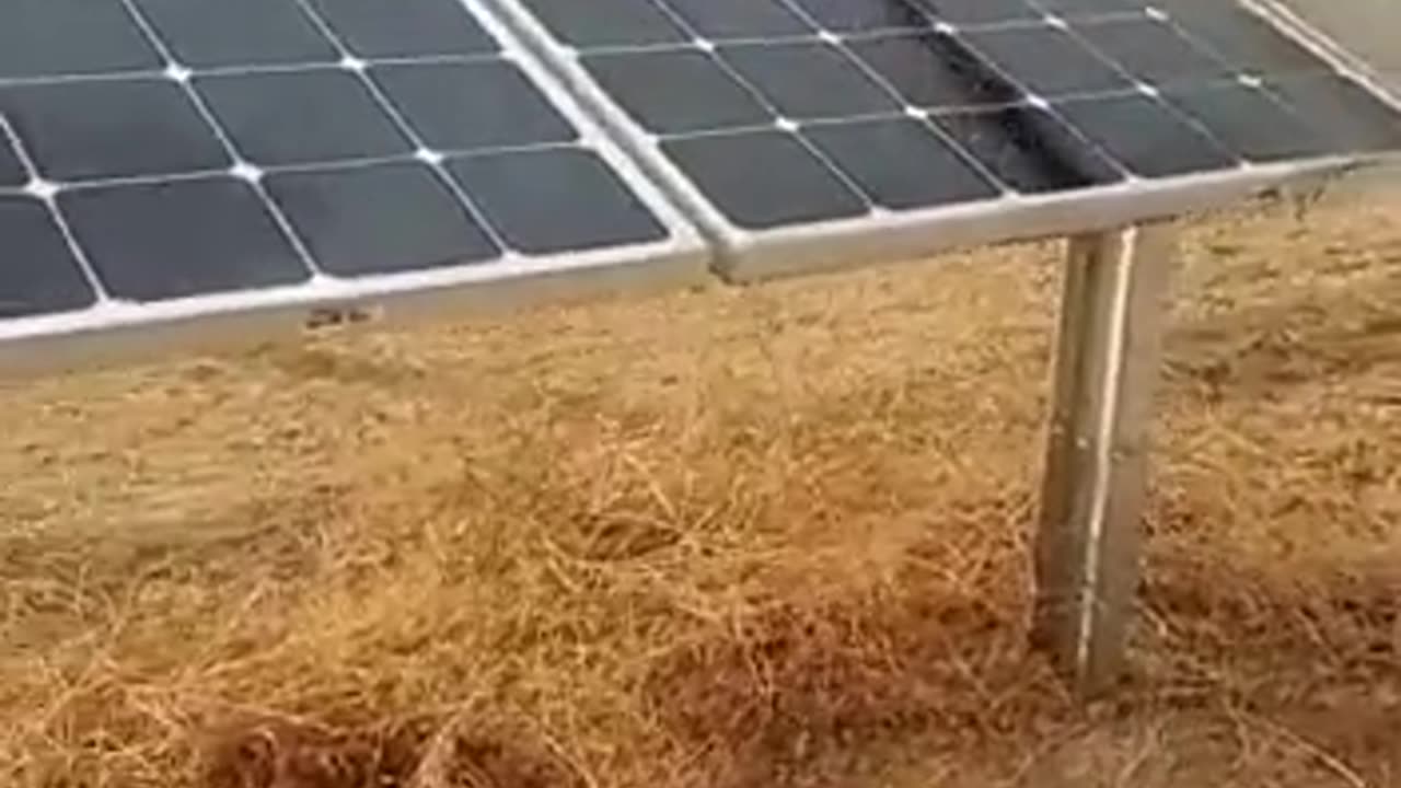 A method of cleaning solar panels to obtain the highest withdrawal of the sun's energy