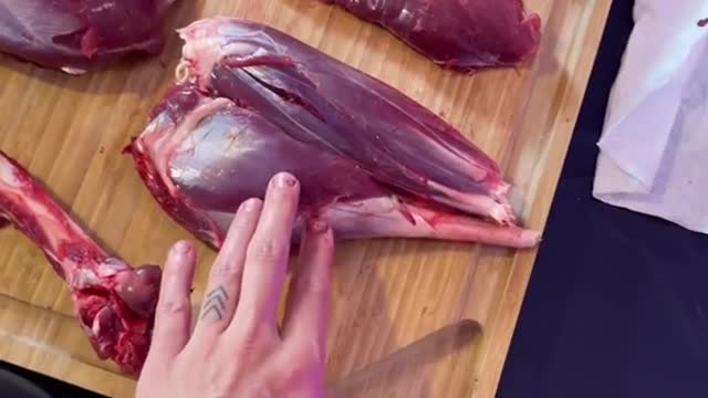 Every cut from the hind quarter of a deer, explained