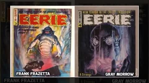 EERIE #3 and #4 Warren Publications 1966