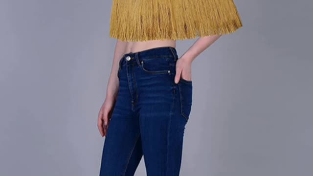 Regular Fit Fringe Tops for Women