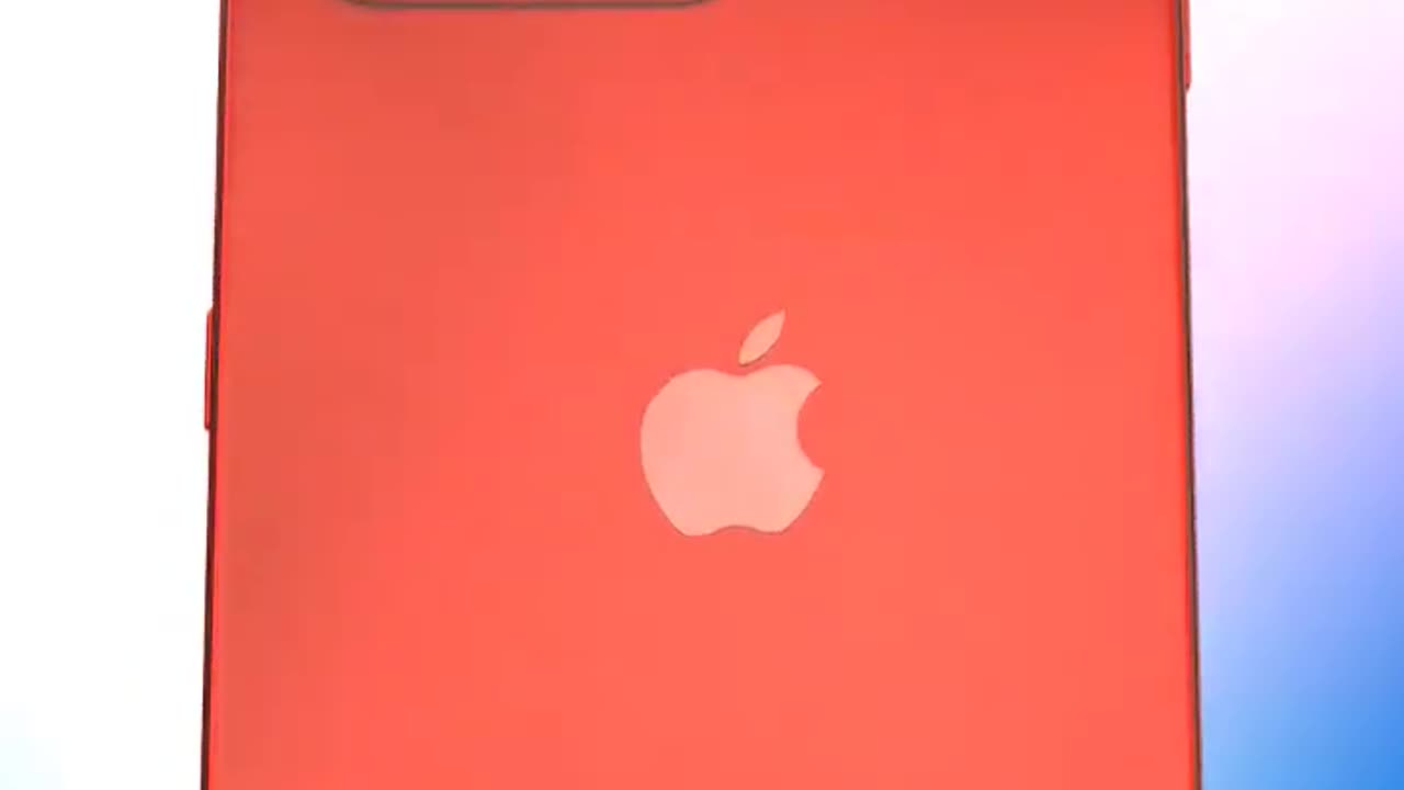 iPhone 16 Pro Max with Red