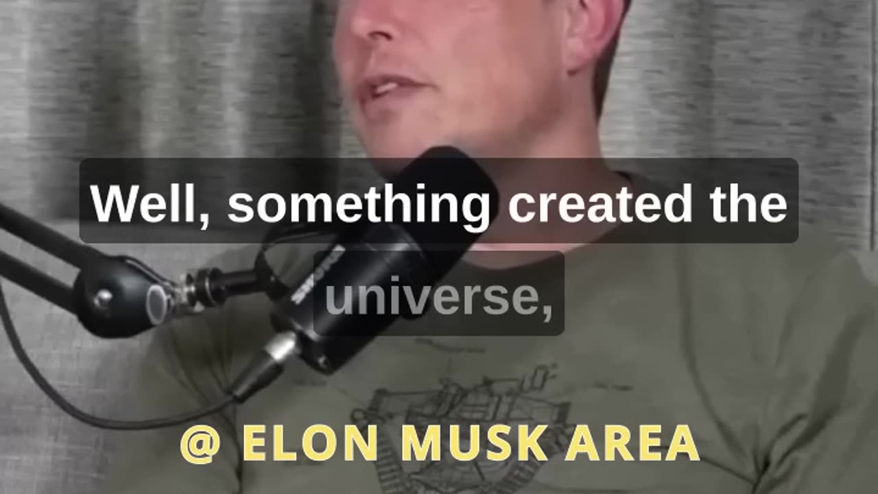 Elon_Musk talking about Religion