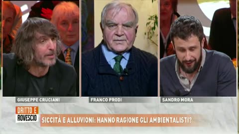 🔴 Intervento del Fisico Franco Prodi a "Dritto e rovescio" (19/05/2023)