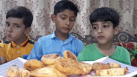Eating Fast Food.