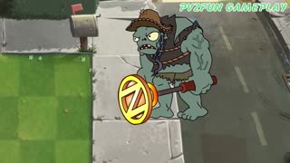 PLANTS VS ZOMBIES HEROES! Lightning Reed level 1 vs 99999 Zombies Heroes