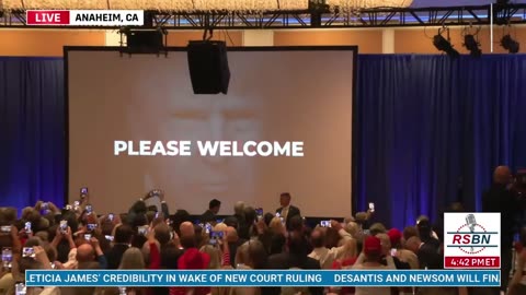 LIVE: Donald Trump Delivering Remarks in Anaheim, CA...