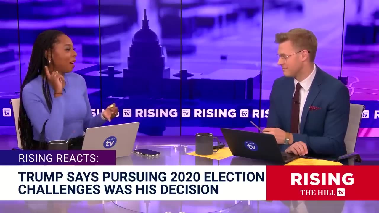 Trump TROUNCES Biden In Swing State Polls; Fmr POTUS DEFIANT Despite MSNBC GRILLING: Rising