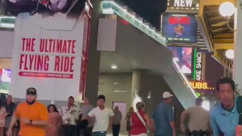 Potential active shooter situation on the Las Vegas strip outside New York New York.