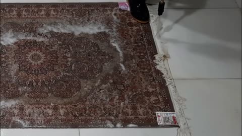 extremely dirty wet carpet cleaning satisfying rug cleaning asmr