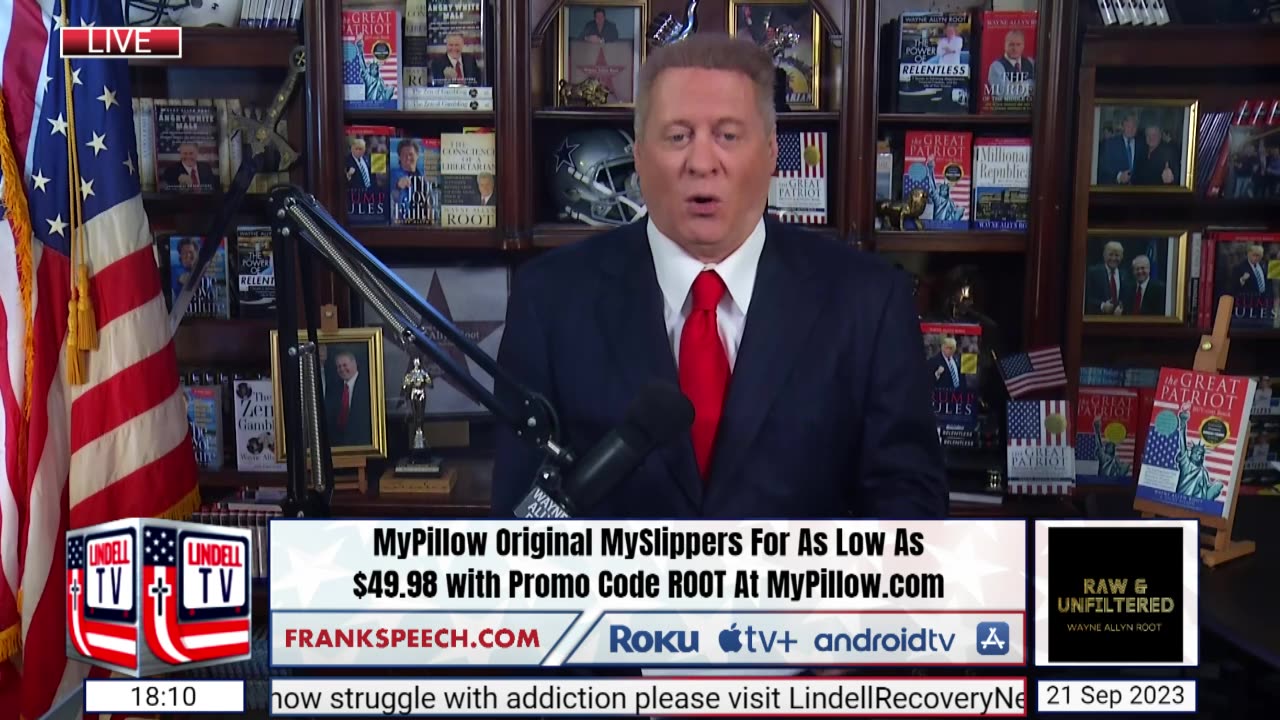 Wayne Allyn Root Raw & Unfiltered - September 21st, 2023