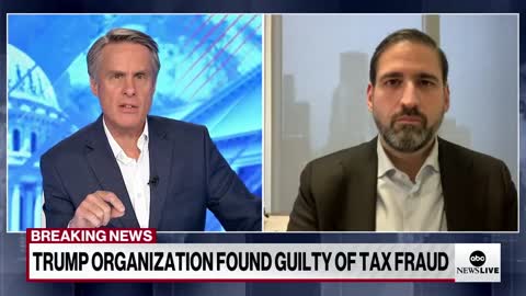 The Trump Organization was defected for tax fraud