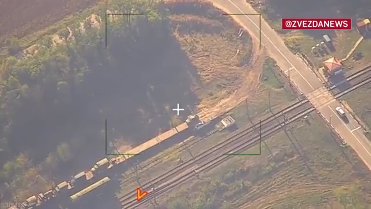 🛤️ Ukraine Russia War | Russian Airstrike Misses Train in Ukrainka, Zaporizhzhia | 41km Behind | RCF