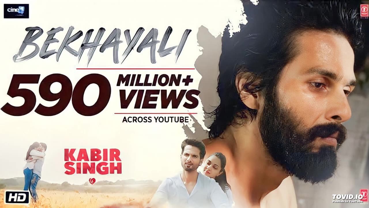 Bekhayali Full Song | Kabir Singh | Shahid K,Kiara A|Sandeep Reddy Vanga | Sachet-Parampara | Irshad