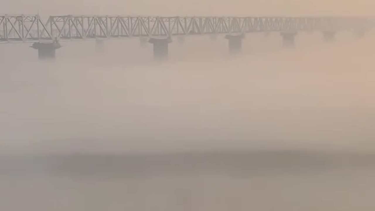 Prayagraj winter morning views