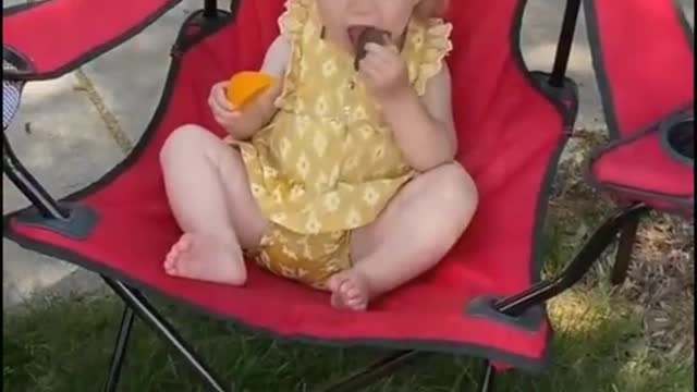 Must be a tasty toad!😂