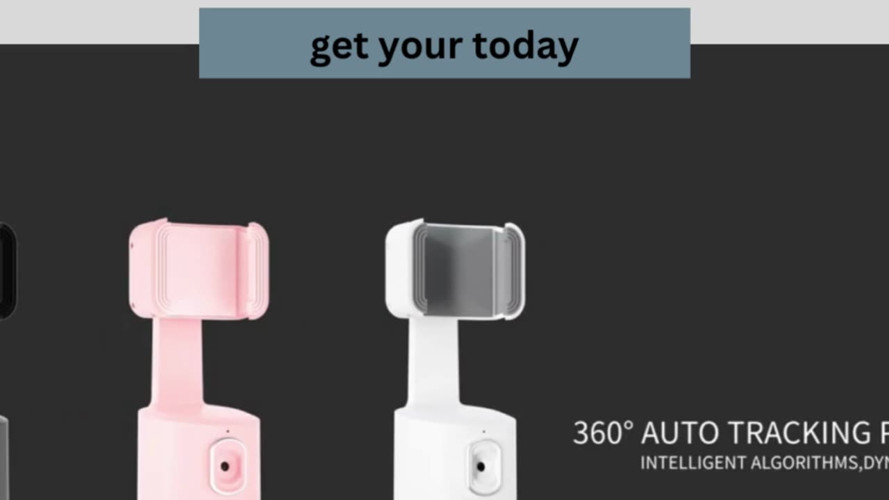 360° Auto Tracking Phone Holder