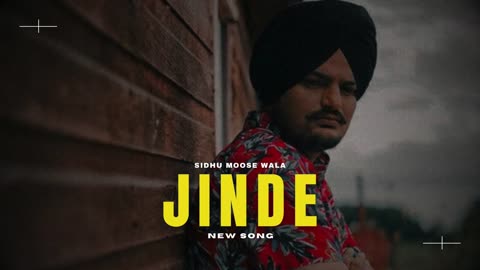 JINDE(Official Audio) | SIDHU MOOSE WALA | RDX STUDIO | NEW SONG 2023