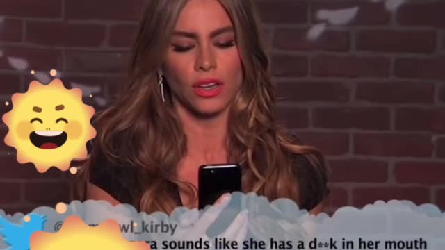 Celebrities read mean tweets