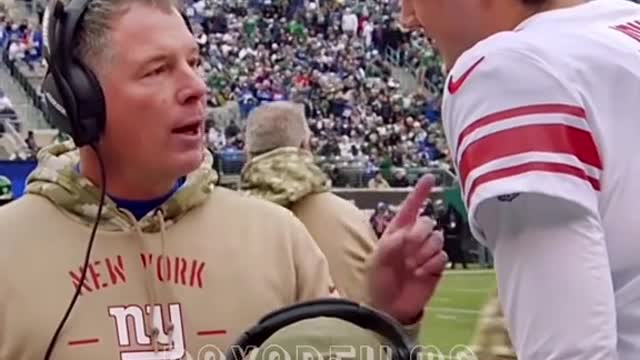Coach forgot he was talking to Daniel Jones💀