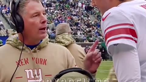 Coach forgot he was talking to Daniel Jones💀