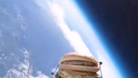 BURGER SENDING TO SPACE