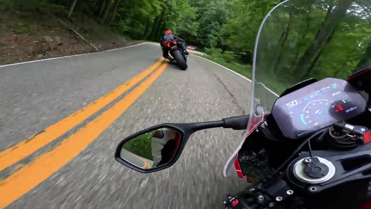 Chasing Two Fast Ducati Superbikes