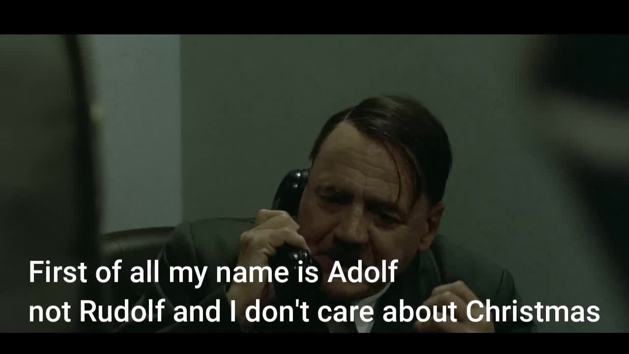 Hitler wants to find my bottle dump!