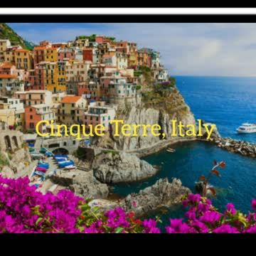 Did You Know? Cinque Terre, Italy || FACTS || TRIVIA