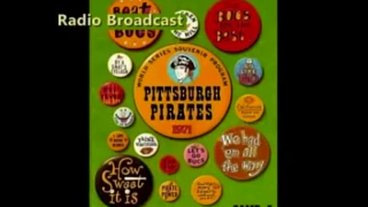 1971 World Series Game 5 Pittsburgh Pirates vs Baltimore Orioles