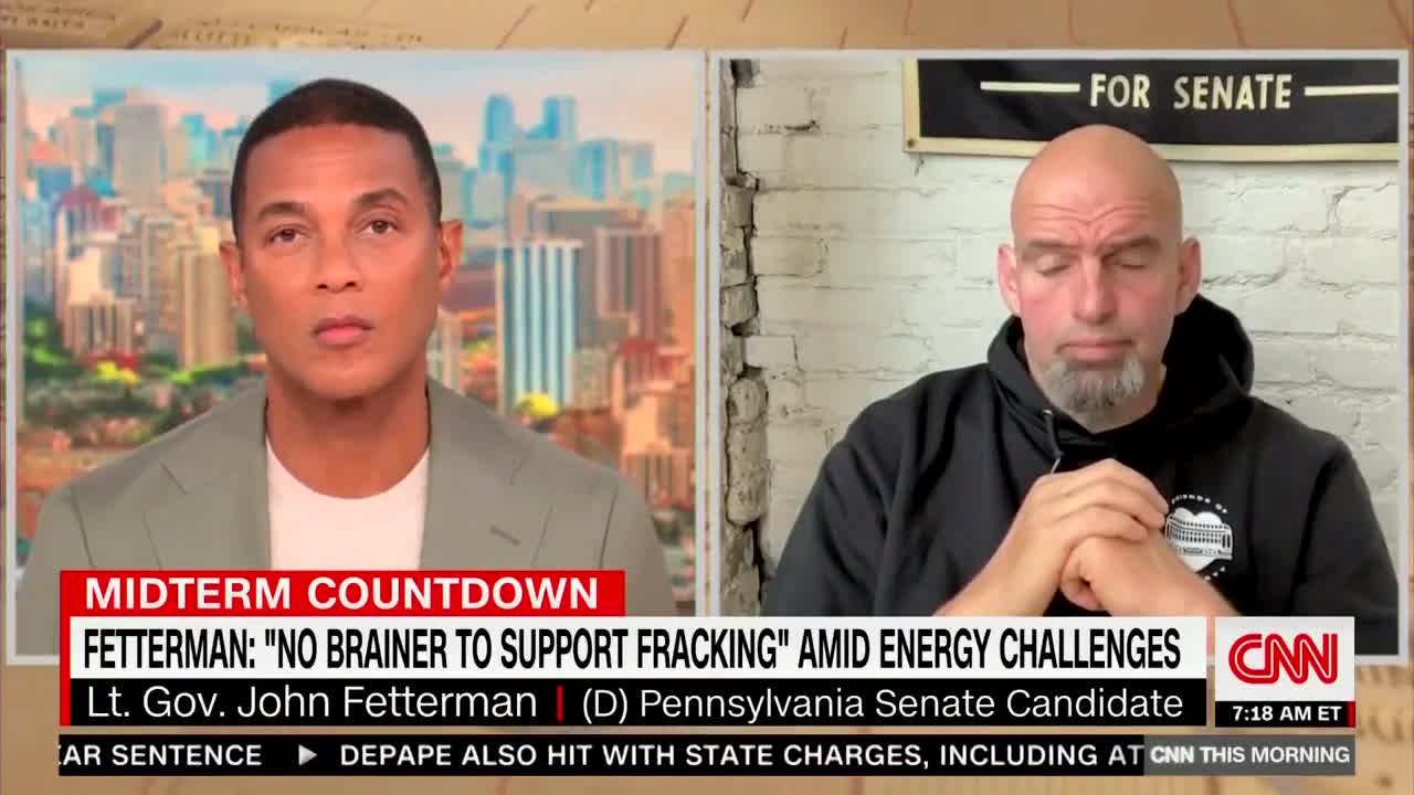 Don Lemon Confronts Fetterman On History Of Fracking Opposition: 'To Be Clear'