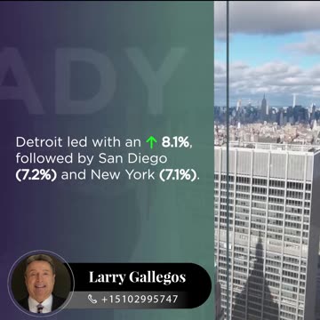 Steady Rise: U.S. Home Prices