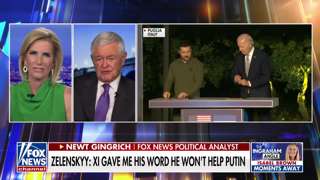 Newt Gingrich on how the whole Biden team has no idea what they are doing.