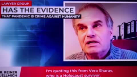 Dr Reiner Uellmich - Pandemic is a crime against humanity