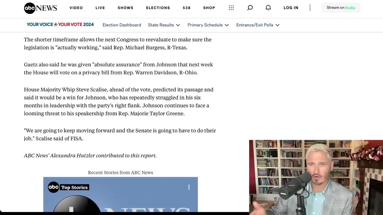 ILLEGAL Spying Reauthorized By Congress _ The Kyle Kulinski Show