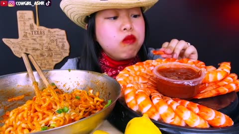 Food CHEESY SAMUANG FIRE NOODLES WITH SHIRMP