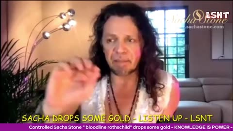 SACHA STONE DROPPING SOME GOLD - SOMETIMES THEY TELL YOU