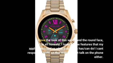 Michael Kors Women's MKGO Gen 5E 43mm Touchscreen-Overview