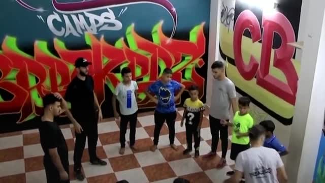 Gaza children breakdance to overcome trauma