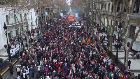 Mass protests in Buenos Aires amid Argentina inflation crisis | AFP