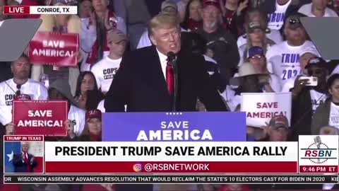 Trump says we will take back the White House in 2024