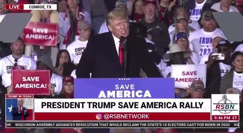 Trump says we will take back the White House in 2024