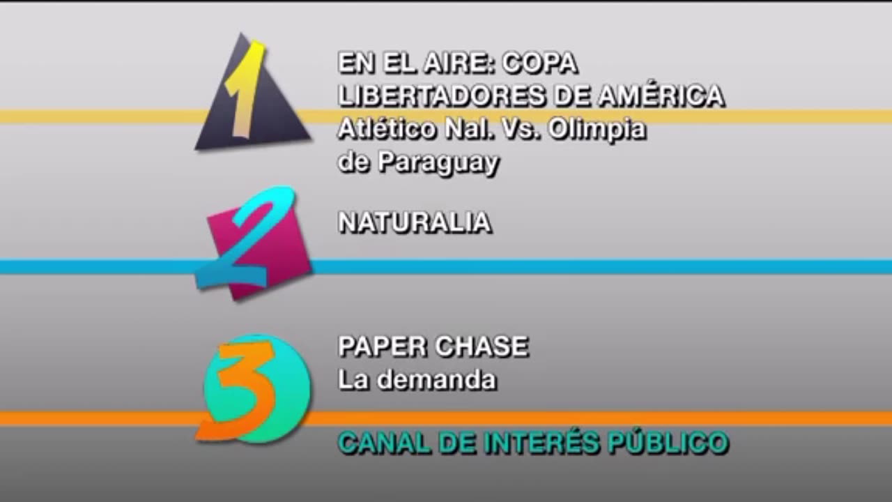 INRAVISIÓN - Canal 3 (Colombia, 1989)