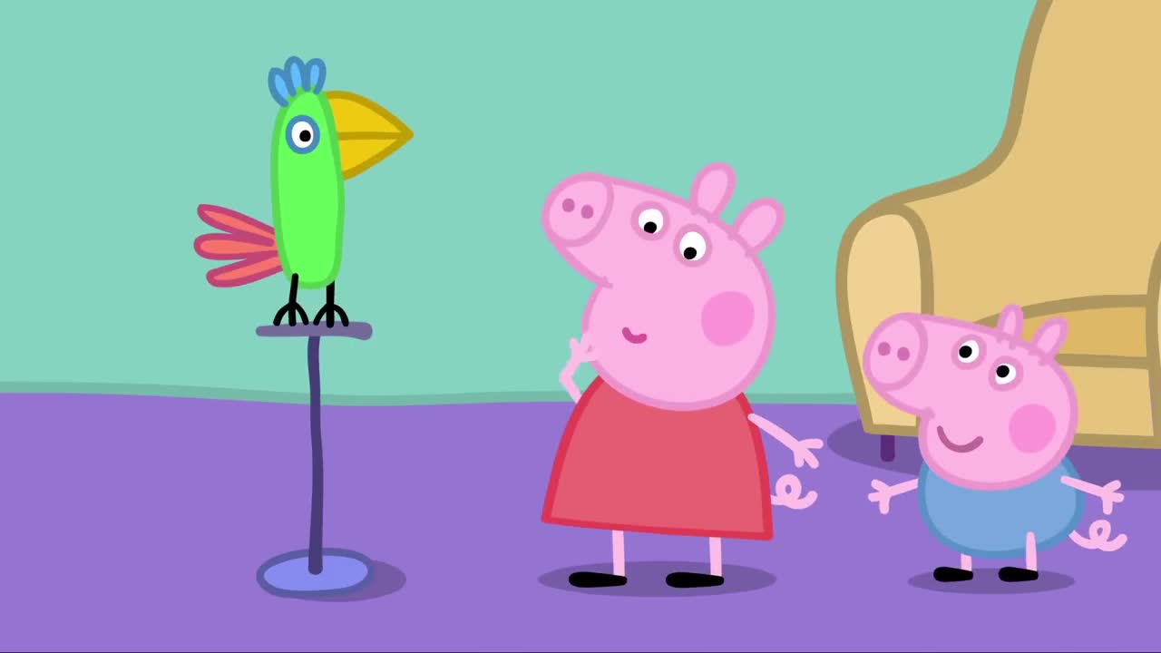 Peppa Pig - Polly Parrot (full episode)_p6