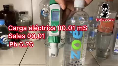 Conductividad agua viva agua muerta