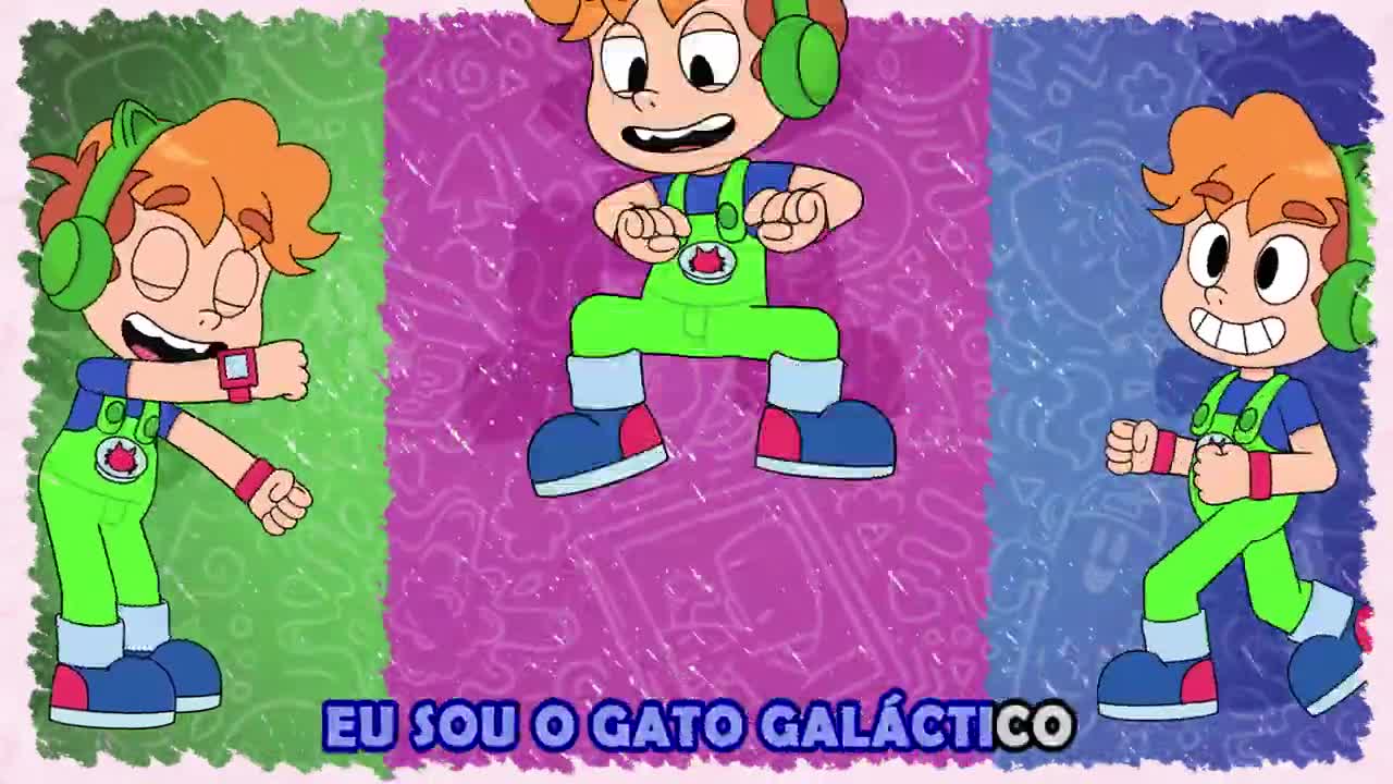 EU SOU GATO GALACTICO - KARAOKE DO GATO GALACTICO SHOW