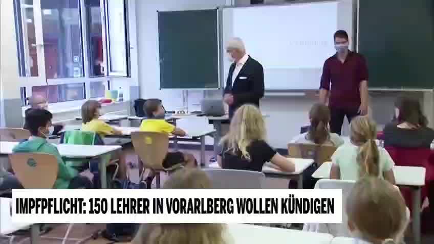 150 Lehrkräfte künden wegen Impfpflicht