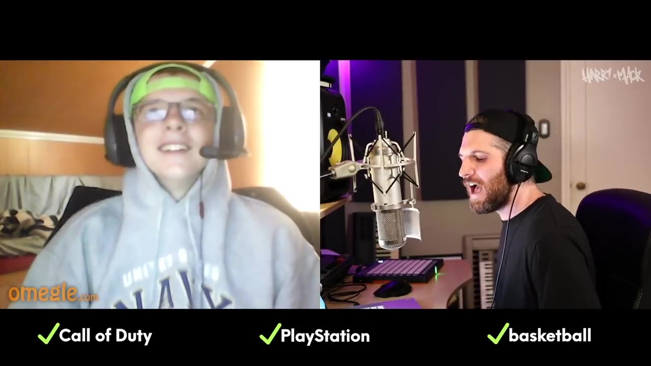 Call Of Duty | Harry Mack Freestyle (Omegle Bars 16)