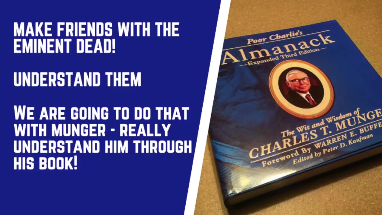 Charlie Munger - Investing and Life Insights - Poor Charlie's Almanack