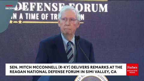 ANTI-MAGA RINO-Turtle Hybrid Glitch McConnell Reagan National Defense Forum